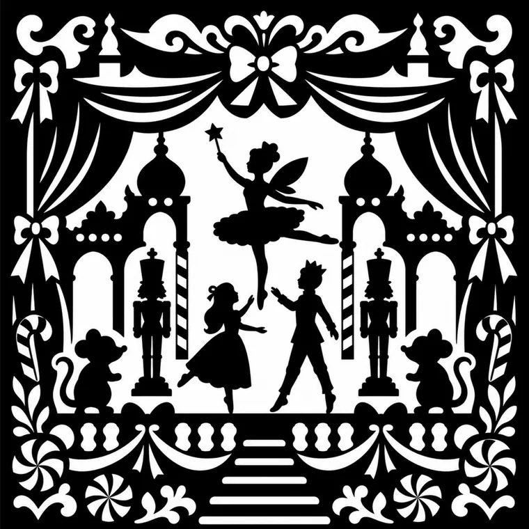 Finished silhouette: The Toy Theater Finale